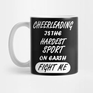 Cheerleading pompoms girls women sports Mug